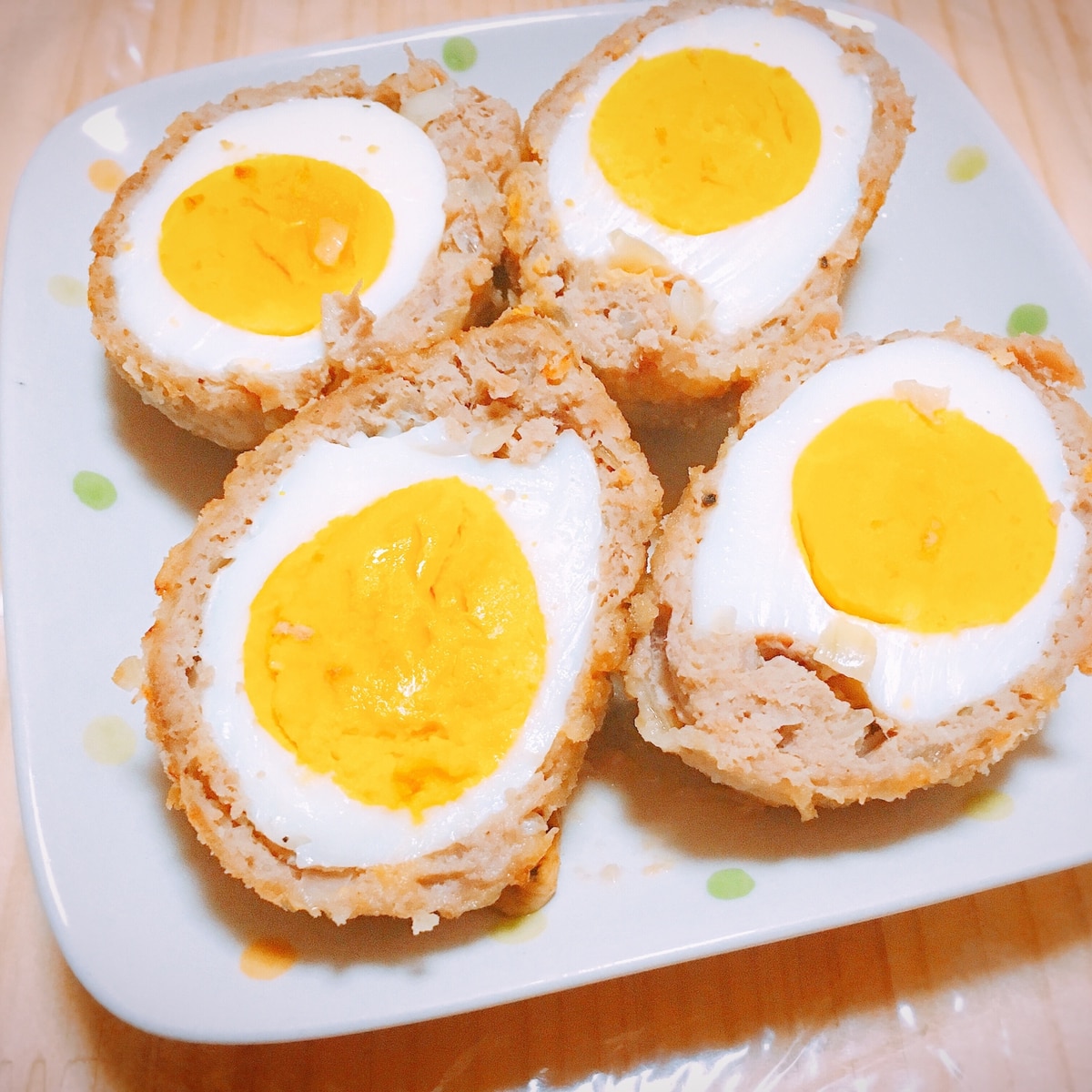 揚げない スコッチエッグ レシピ 作り方 By Nano0305 楽天レシピ 揚げない スコッチエッグ レシピ 作り方 By Nano0305 楽天レシピ